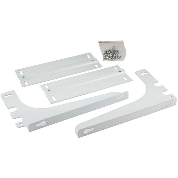 Hardware Resources White Door Mounting Kit for CAN-EBM Series CAN-DOORKITW